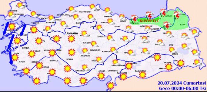 Meteoroloji gün verip 5 ili uyardı! Kuvvetli sağanak vuracak 25